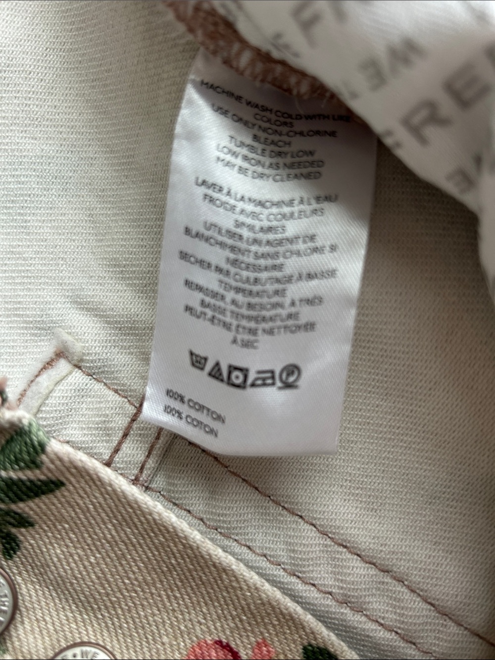 We The Free Deep Trance Floral Printed Jeans - Picture 3 of 9